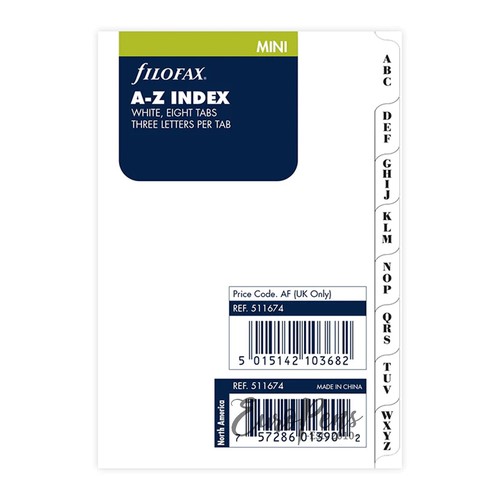 Filofax insert mini - filofax,