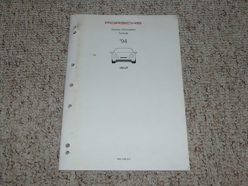 1994 porsche 968 shop service - porsche,
