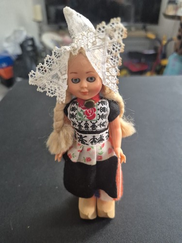 Vintage dutch costume doll - doll,