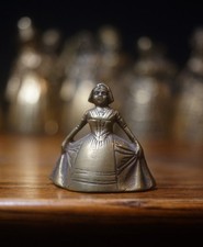 Antique Vintage Brass Lady