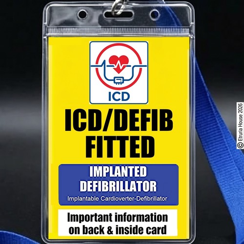 Medical alert icd defib - , icd/defib