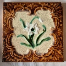 Antique tile Henry Richards