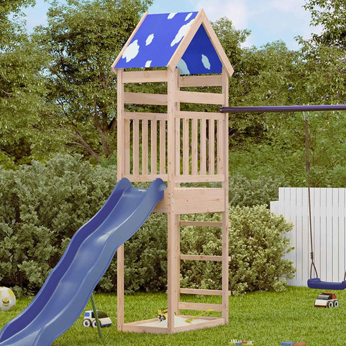 Walplus wooden play tower - wooden,