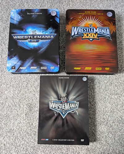 Silver vision wwe wrestlemania - silver,