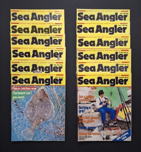 Sea angler magazine complete - sea,