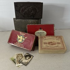 Cigarette Tins 1900–1930 Lot