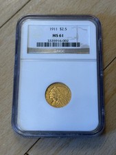 1911 Gold Quarter Eagle US