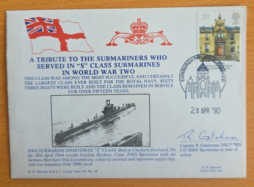 Signed capt gatehouse - gatehouse, dsc**