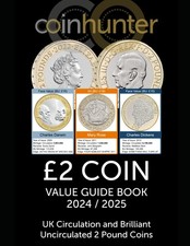 £2 COIN VALUE GUIDE BOOK 2024 UK Circulation and Brilliant Uncirculated 2 Pou...