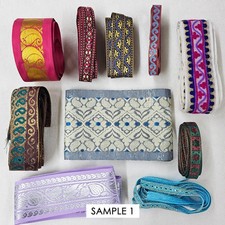 Indian Sari Borders Decorative