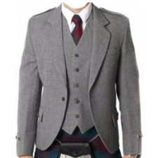 Scottish Argyle Kilt Jacket