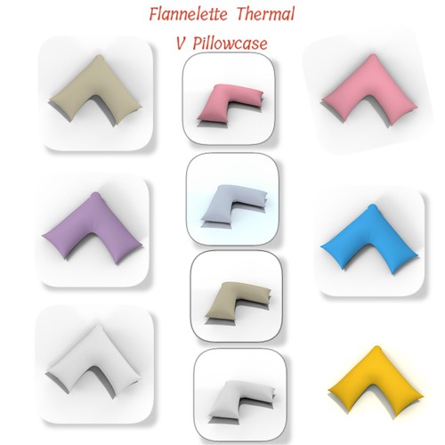 Shaped pillowcase - shaped,