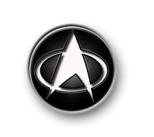 STAR TREK LOGO / 1” / 25mm pin button / badge / Next Generation / DS9 / Trekkie