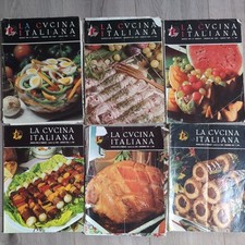 VINTAGE La Cucina Italiana Magazine LOT (x8) 1964 to 1977 – Retro Italian Cooker