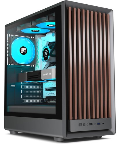 Case wood walnut - -,