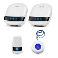 LIOTOIN Wireless Caregiver Pager Elderly Alarm Call Button Personal Alarm Panic