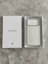 RIMOWA iPhone 17 Pro Max Silver Aluminium Phone Case