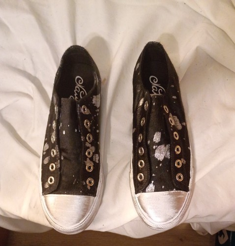 Black and silver - and,