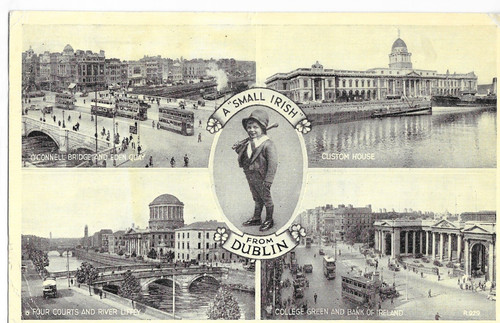 Postcard dublin a small - postcard,