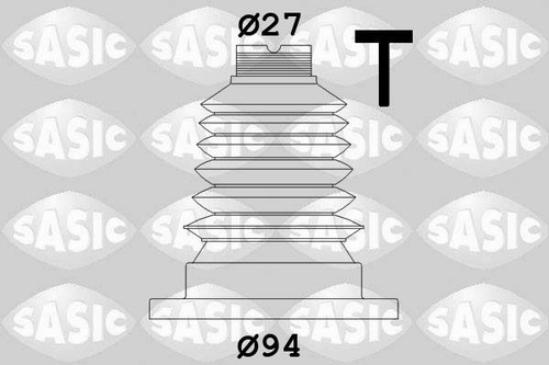 Transmission sided bellow - sided, kit