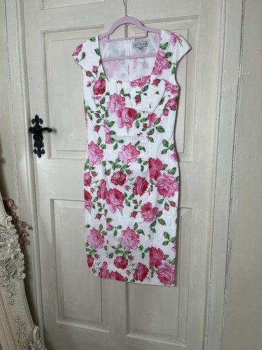 Retro floral summer dress - retro, from