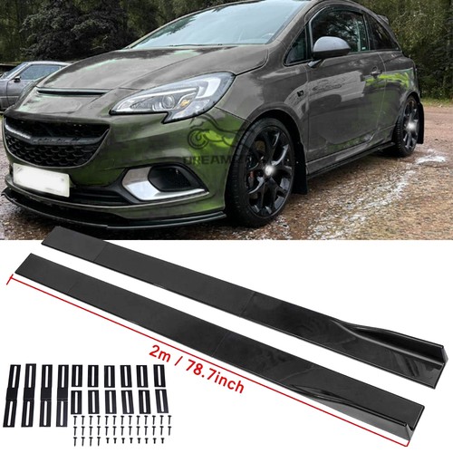 Side skirt splitter spoiler - skirt,
