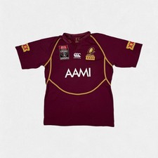 Queensland Maroons State of Origin Canterbury Australian rugby league shirt L