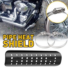 Pipe Shield Cover Protector Carbon Heat Fiber Color For Motorcycle Hight Quality