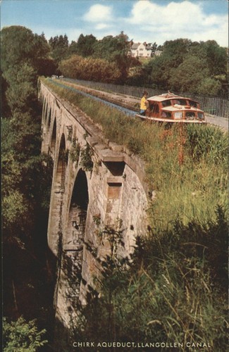 Vintage chirk aqueduct - vintage,
