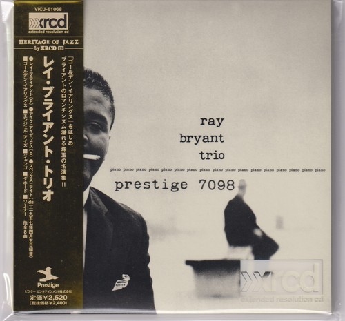 Xrcd ray bryant trio prestige - xrcd,