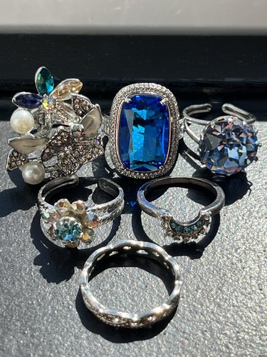 Vintage costume ring - ring, lot