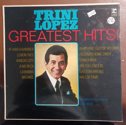 Trini lopez greatest hits - lopez,