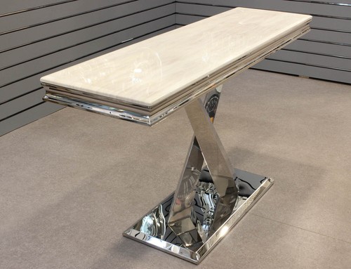 Grey marble top modern - marble,