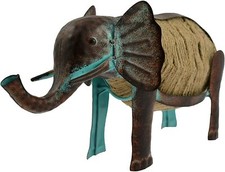 Green Jem Small Elephant Metal