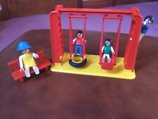 Vintage Playmobil Playground And Children Set - 4 figures