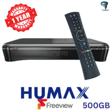 Humax 500GB HDR 1000S Satellite Freeview Twin Recorder Receiver Record PVR HDMI