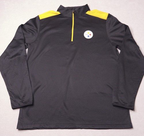 Nfl quarter zip jacket black - nfl,