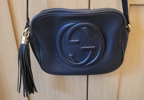 Gucci soho disco black - disco, leather
