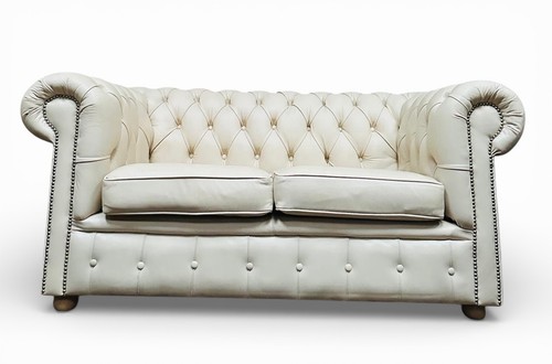 Vintage chesterfield leather - chesterfield,