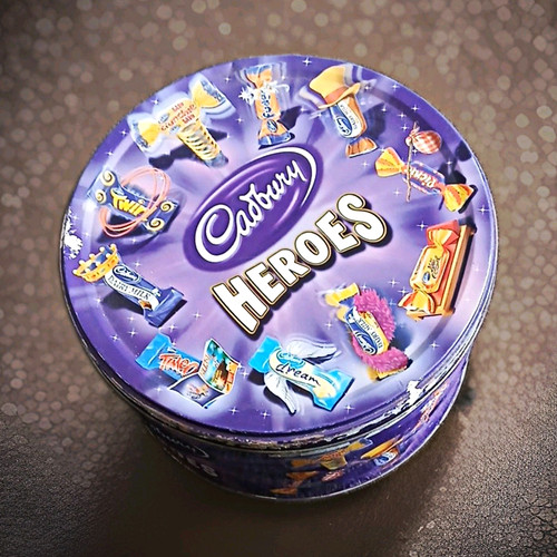 Cadbury heroes round purple - heroes,