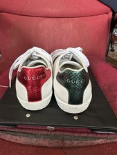 UK5.5 US 7.5 EU 37.5 Gucci Ace Embroidered Trainers usedgreat condition dust bag