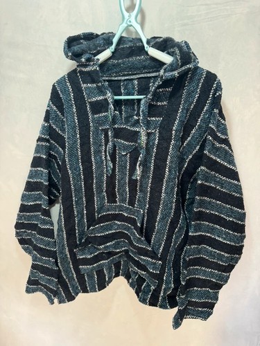 Mexican baja hippie hoodie