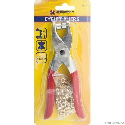 Eyelet pliers hand tool for - eyelet,