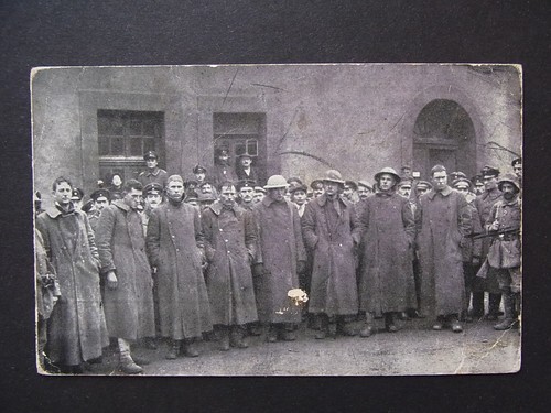 Field postcard the first - postcard, ww