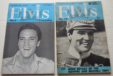Lot of Early ELVIS MONTHLY -