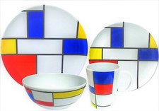 16pc Melamine Complete Dinner