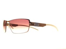 IC! Berlin Prisca Copper - Unworn Deadstock Stainless Steel Vintage Sunglasses