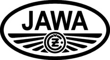 Jawa motorcycle tank decal