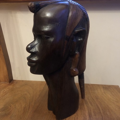 Vintage hand carved african - vintage,