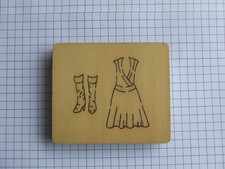 Wooden Die - Dress & Boots